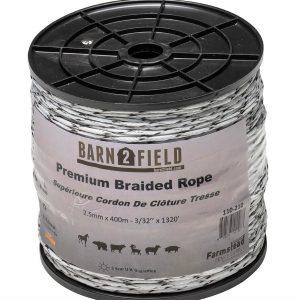 Premium 2.5mm Braided Rope - 400m / 1320 FT roll