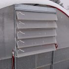 louvre vent insert for chicken shelters